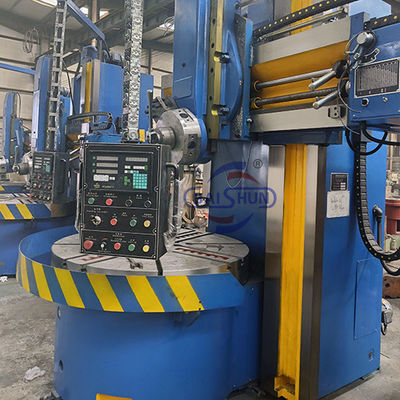 Torno vertical de torreta 1600 mm que da vuelta a VTL para trabajar a máquina del reborde y del transporte