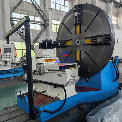 Tipo de piso Flange girando 2 Ejes Plc máquina de torsión de extremo de metal