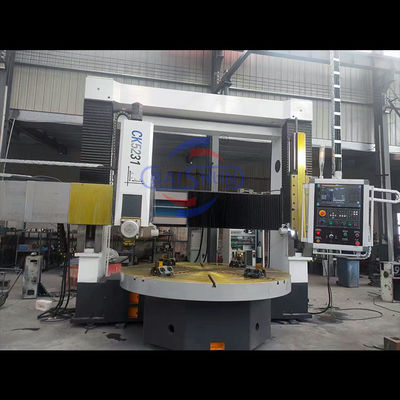 Máquina de torno vertical resistente CNC para piezas de energía eólica y energía