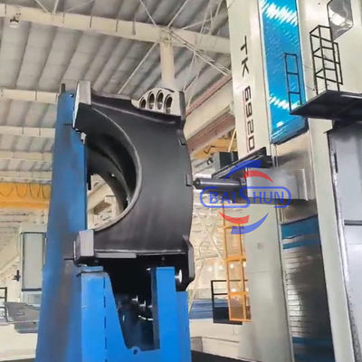 Máquina de fresado de brocado horizontal CNC de alta velocidad con controlador Fanuc
