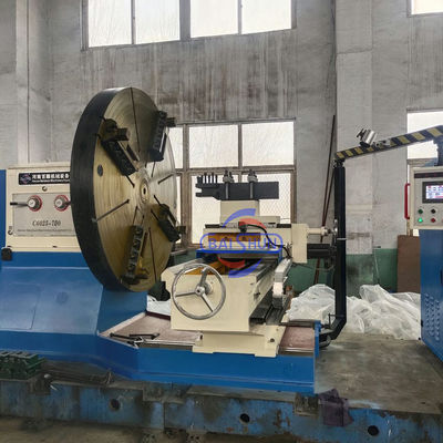 C6035 Torno de brida PLC de trabajo pesado de 3500 mm de diámetro oscilante