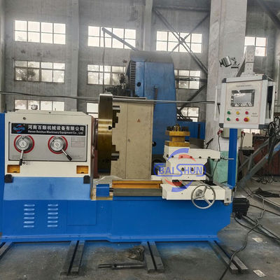 Torno horizontal convencional económico para el mecanizado de bridas, moldes de neumáticos, hélices