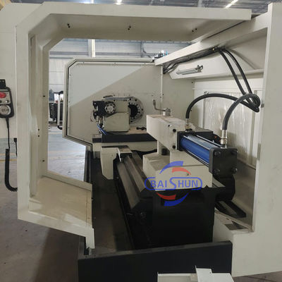 Máquina de torsión de roscado de tuberías CNC para el metal