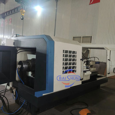 QK1325 Torno de roscado de tubería de doble mandíbula CNC