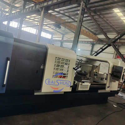 Torno de roscado de doble mandíbula CNC QK1325 para el mecanizado de tuberías