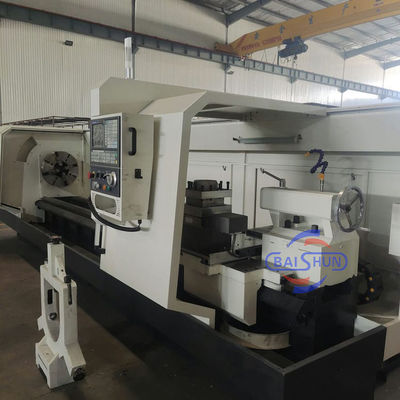 Torno CNC para roscado de tubos QK1325X1500, volteo 800mm, distancia entre puntos 1500mm