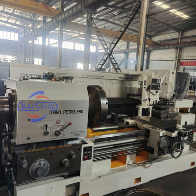 Mercado de Perú Máquina automática de CNC Gran perforador Máquina eléctrica de roscado de tubos de chuck