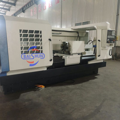 QK1327 Gran broca de husillo horizontal Cnc tubo de alimentación automática roscado de aceite del torno del país