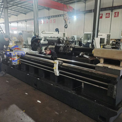 Máquina automática de roscado de tierra de petróleo Cnc QK1327 Cnc de tierra de petróleo tubo tornillo roscado torno