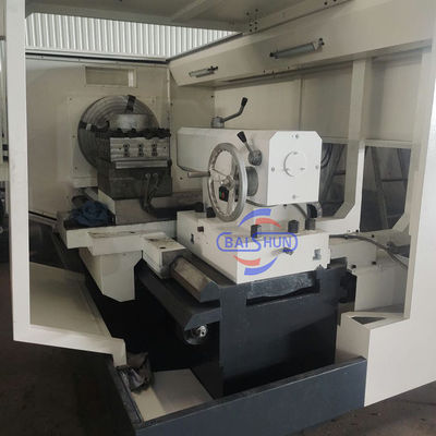 Nuevo tornillo de metal pesado automático QK1335 Gran agujero máquina de tornillo de roscado de tubería CNC