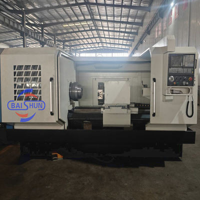 Máquina de corte de hilos para tuberías metálicas de tipo CNC de tipo horizontal