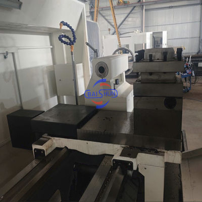 Precisión de gran diámetro CNC de tubería de roscado de torno de máquina para oleoducto de país