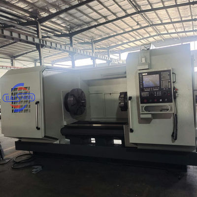 Fabricación automática de tornillos metálicos de gran tamaño para tuberías CNC