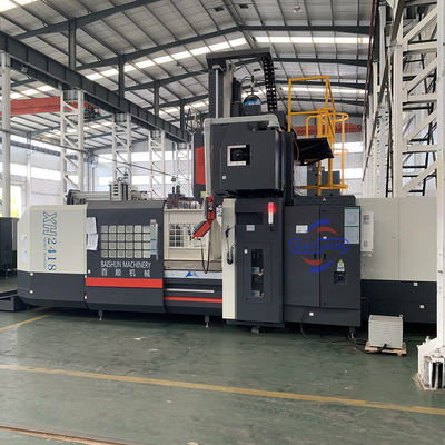 La fabricación de máquinas de molino con doble columna CNC con vigas fijas verticales