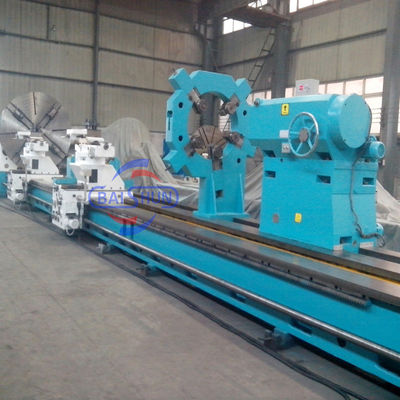 Máquina de tornos horizontales de gran carga 32T 40T 50T 75T para reparación