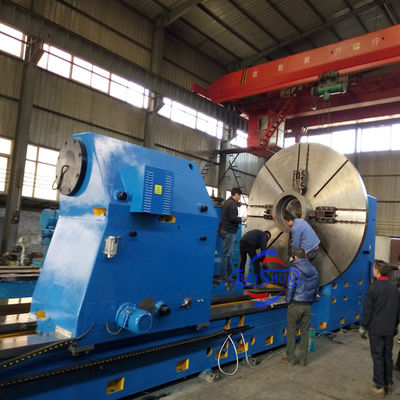 Máquina de torno de metal horizontal de carga pesada universal de tres vías de guía convencional