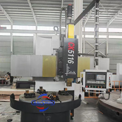 CK5116A Máquina de torno vertical CNC con diámetro de giro de 1600 mm