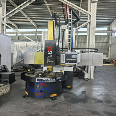 Máquina de torno vertical de columna única de alta velocidad automática de alto estándar CK51