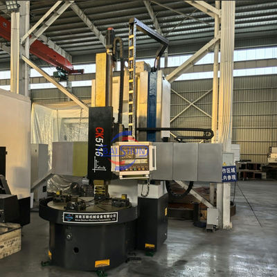 Torno de alta precisión de alta velocidad Torno CNC de giro vertical de una sola columna