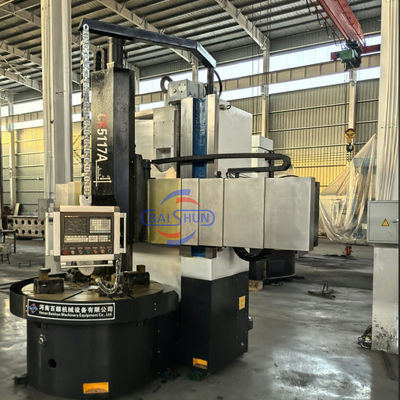 Trabajo metálico de columna única VTL Torreta vertical Torno CNC Herramientas de máquinas