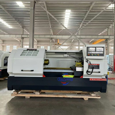 China máquina de torno CNC CK6150 cama plana máquina de torno CNC herramienta Siemens