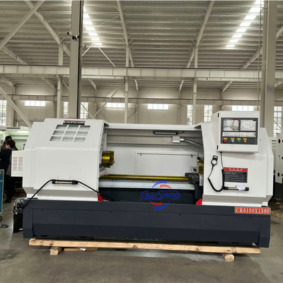 Máquina de torno de torno CNC horizontal de alto nivel de precisión CK6150