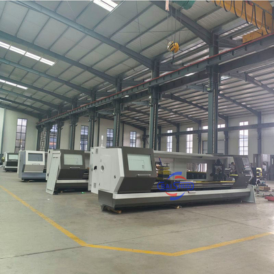 Torno CNC de bancada plana CK6180 CK6150 con motor de husillo de 7,5 kW