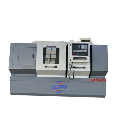 Fanuc Flat Bed máquina de torno CNC de 500 mm de oscilación de 1500 mm pieza de trabajo