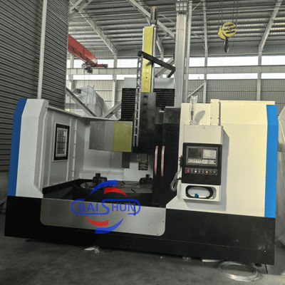 Torno vertical CNC CK5112 de alta resistencia con diámetro máximo de torneado de 2000 mm y altura máxima de 1200 mm