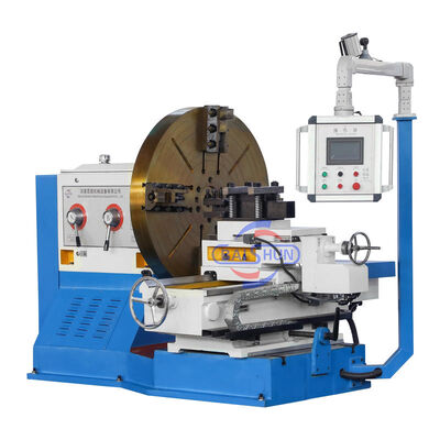 Torno de metal de gran diámetro C6016 de precisión para torneado y refrentado, torno de brida