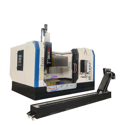 Ck5116 de alta precisión de columna única Vtl CNC de giro de válvula de torno vertical