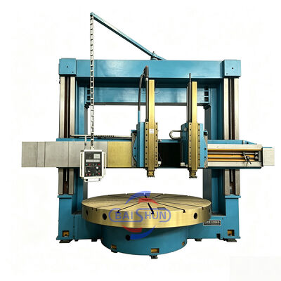 Torno vertical de metal CNC de precisión con diámetro de giro de pieza de 5000 mm