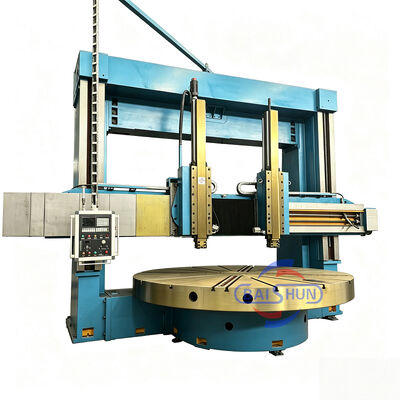Proveedor de torno vertical CNC de gran tamaño y doble columna de China